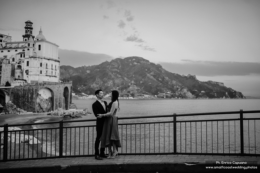 wedding photos in Atrani, Amalfi Coast