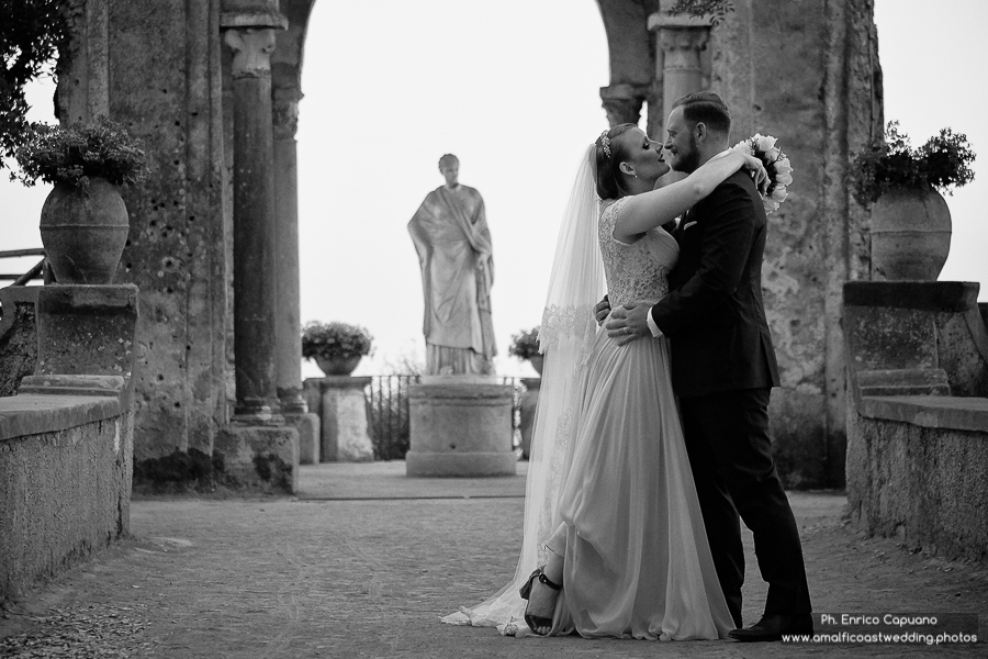 villa cimbrone wedding photo