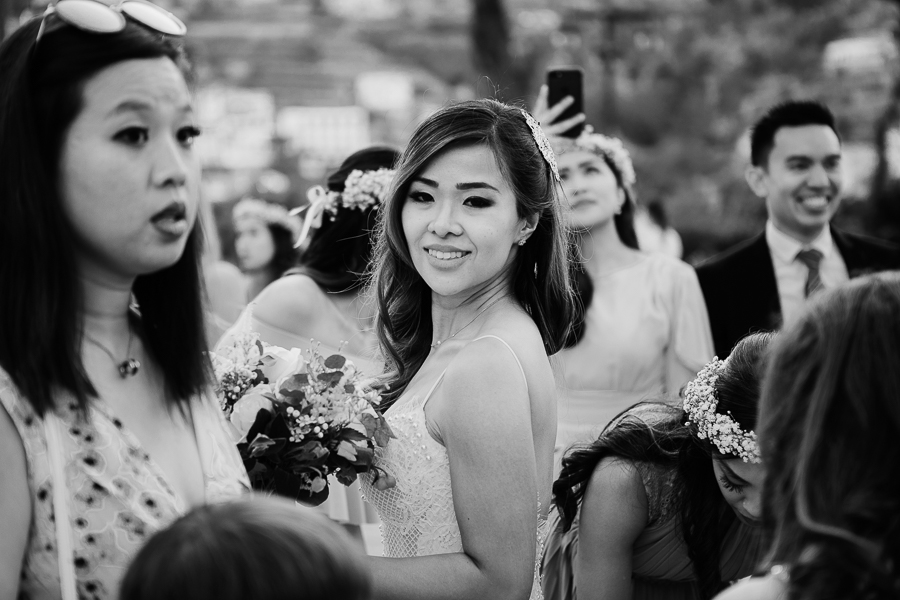 black and white wedding photography