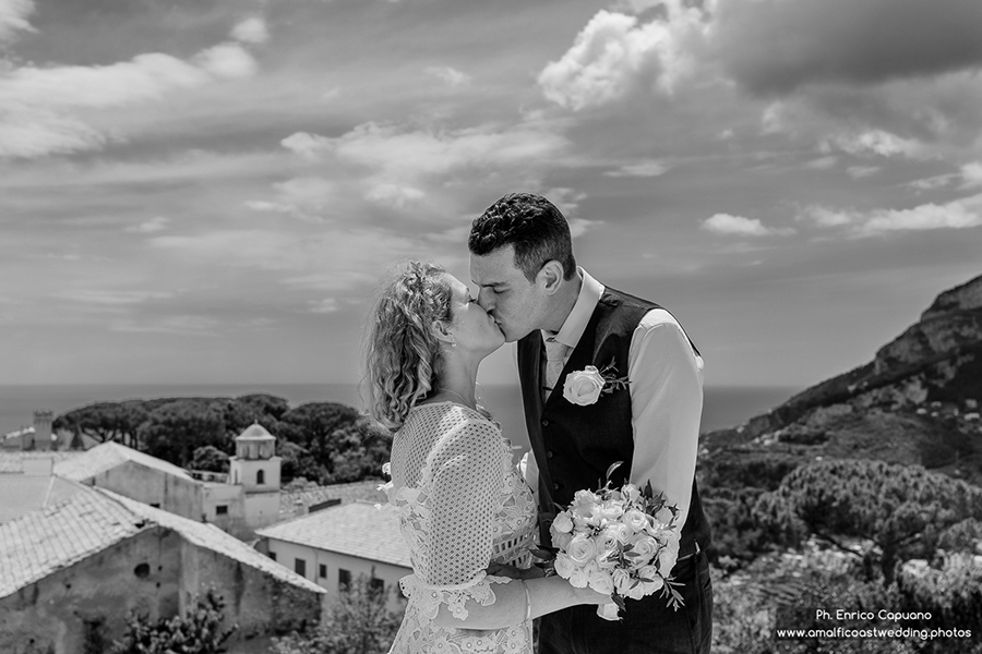 black and white wedding photos