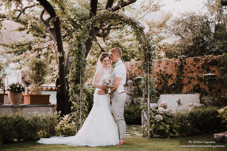 Destination wedding on the Amalfi Coast